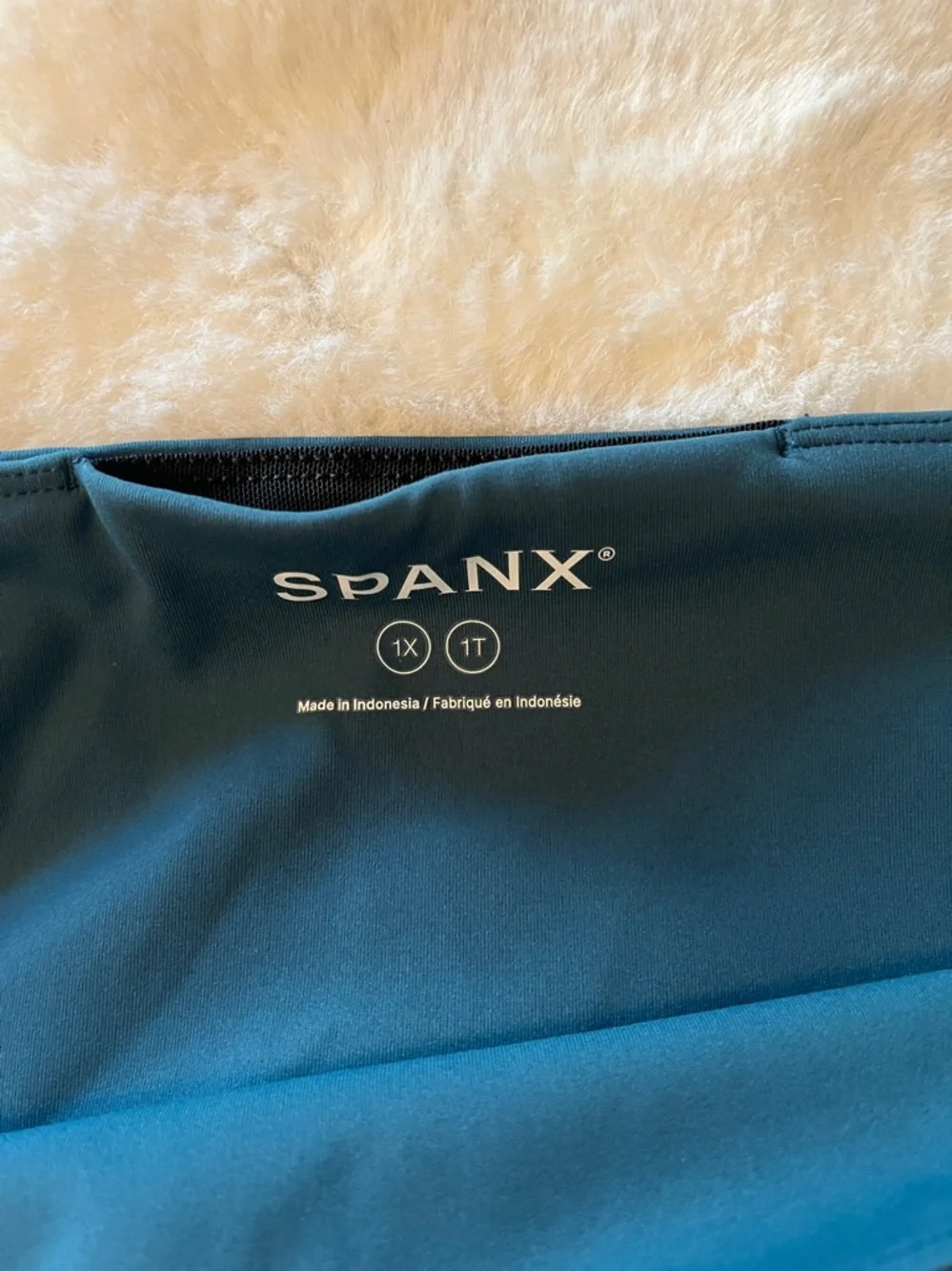 New! SPANX Booty Boost Full Length Leggings in Crystal Teal Size 1X NWT - Picture 9 of 13